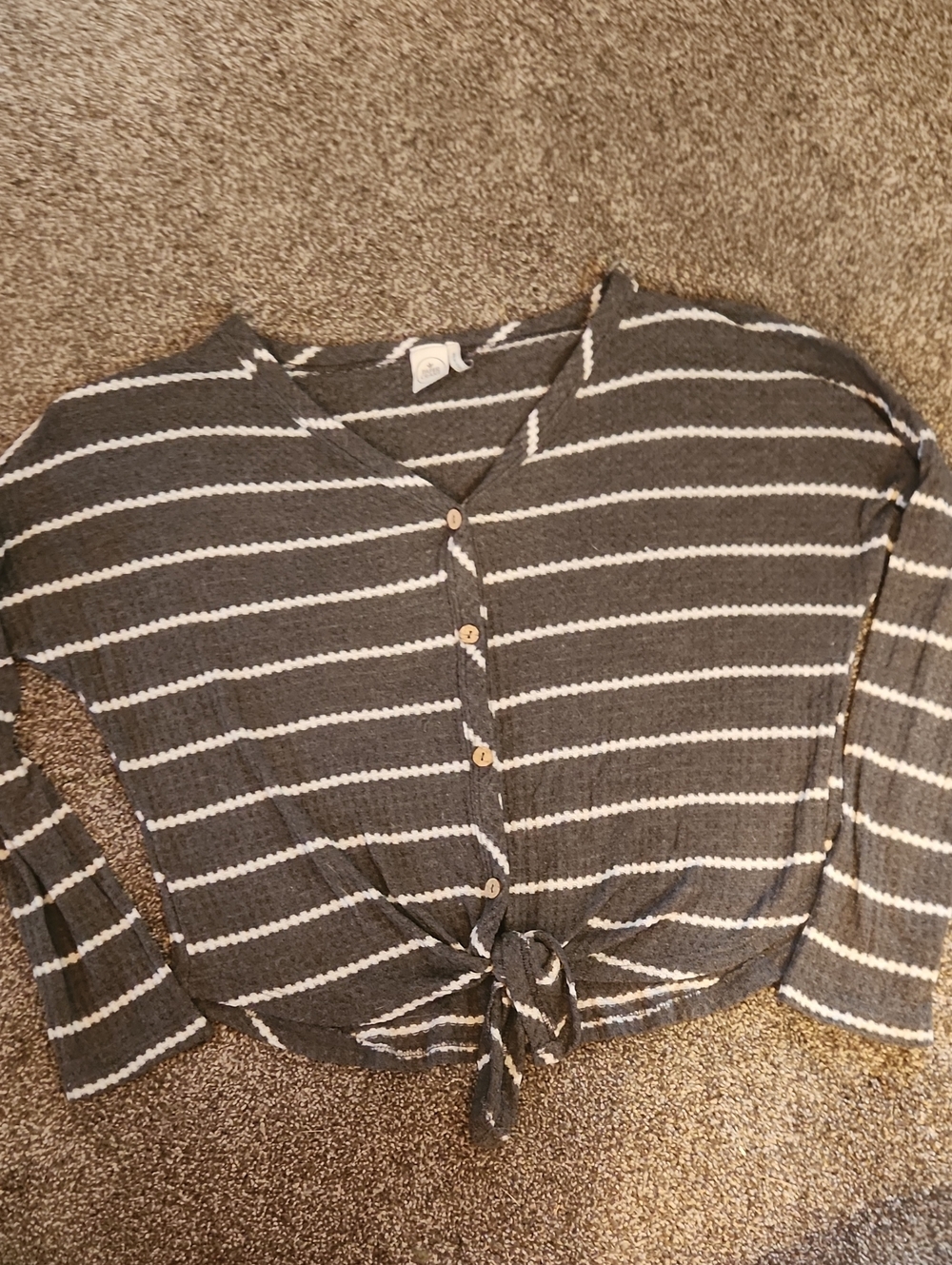 Paper Crane Button Up 3/4 Sleeve Top - Size XS